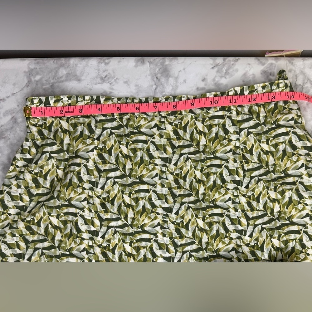 Linden hill Green Patterned Women's Skirt size M - Picture 4 of 6